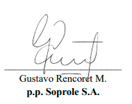 Firma Gustavo Rencoret